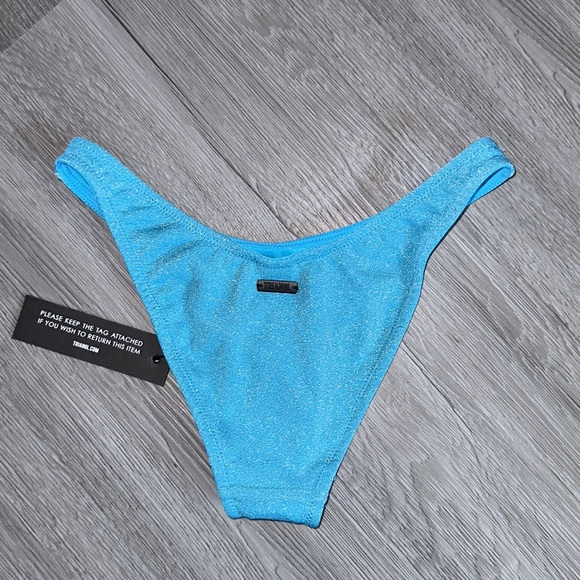 Baby blue Cheeky bathing suit bottom - Picture 6 of 6